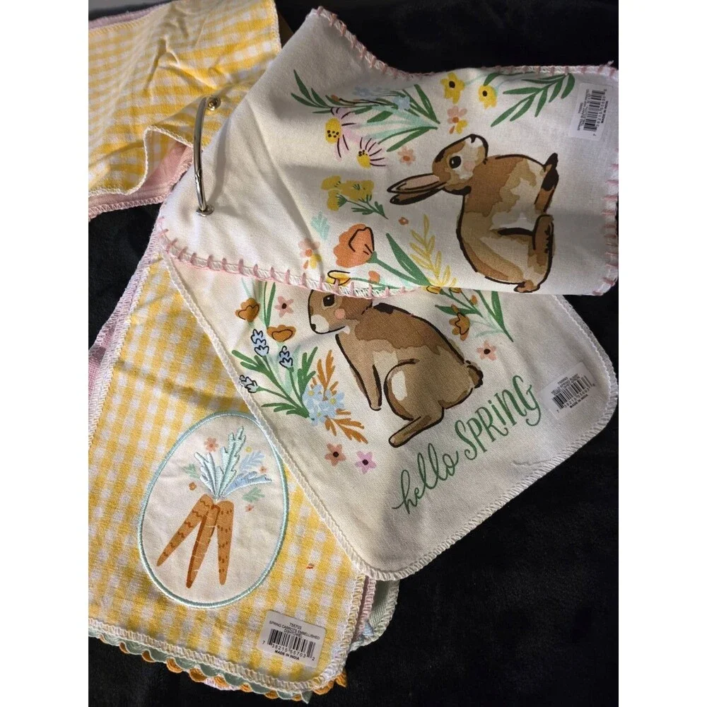 DII Design Imports Sample Swatch For 2024 Spring & Summer Hop Into Spring